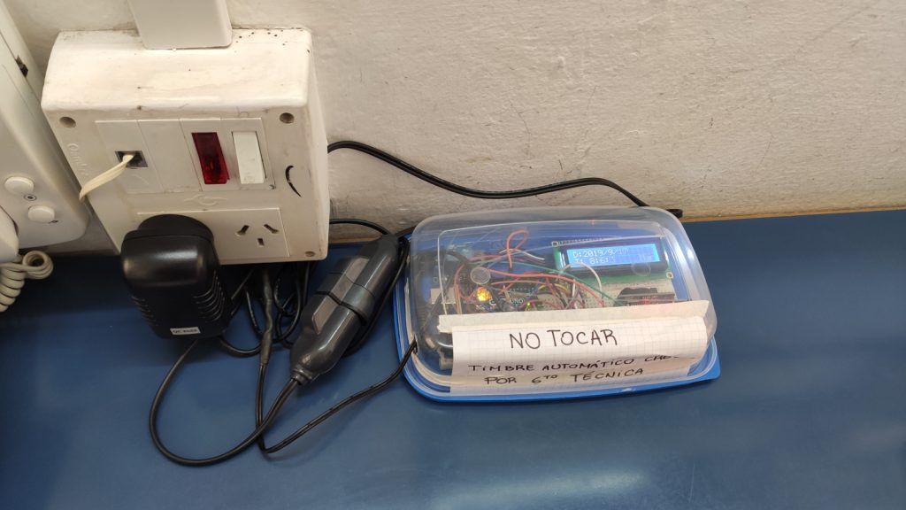 Timbre automático – Instituto de Vanguardia